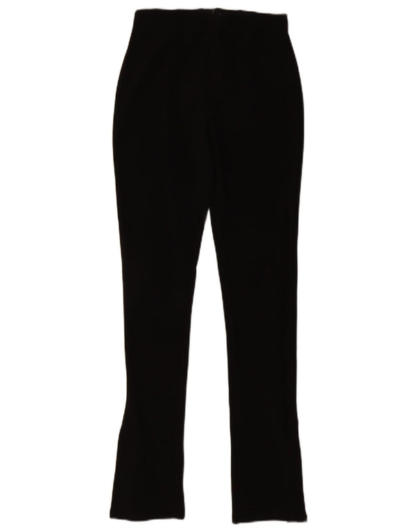 Pantaloni da tuta da donna Zara UK 12 poliestere nero medio