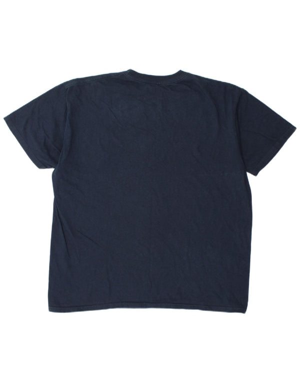 Maglietta grafica da uomo Billabong Top XL in cotone blu navy