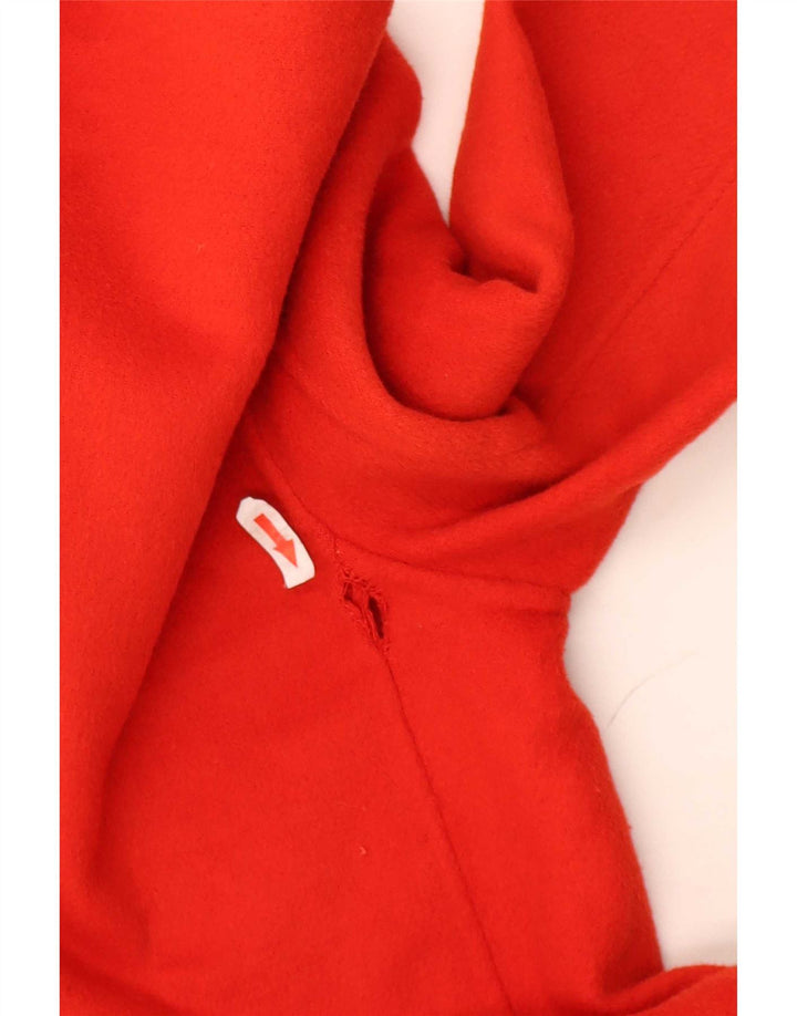 Cappotto doppiopetto da donna Zara UK 10 piccolo rosso in lana
