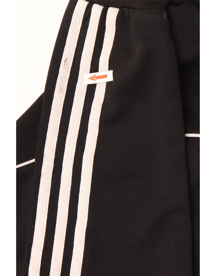 Giacca da ginnastica da uomo Adidas Small nera in poliestere