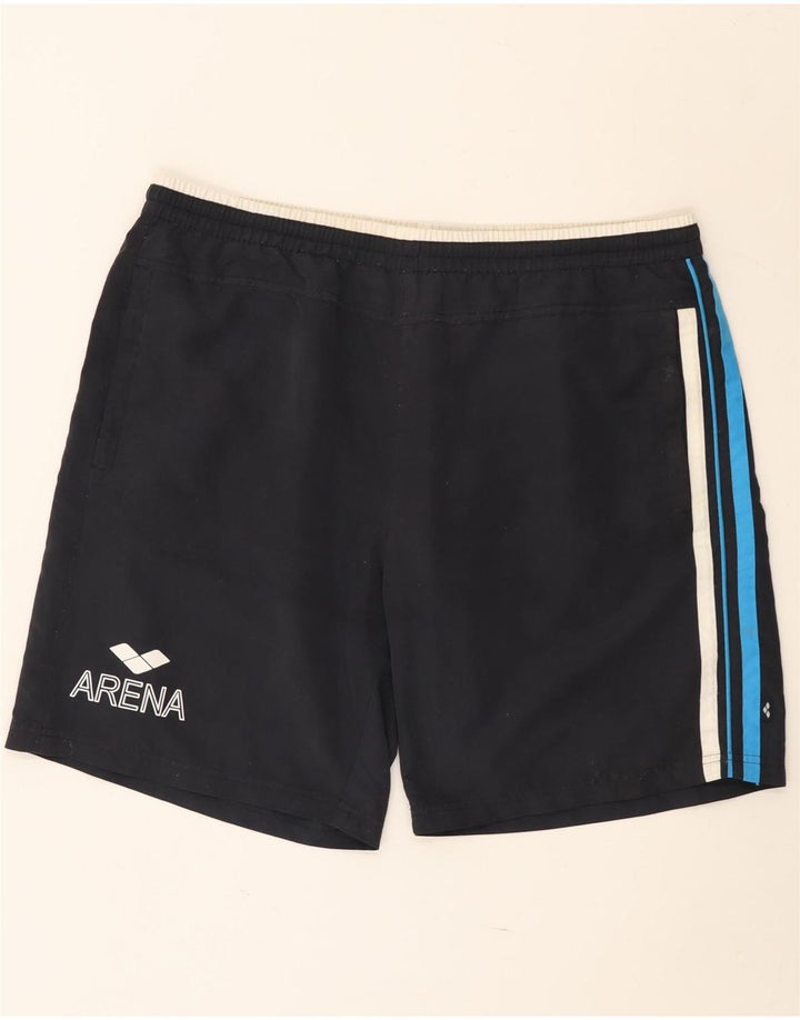 Pantaloncini sportivi da donna Arena UK 20 2XL poliestere blu navy