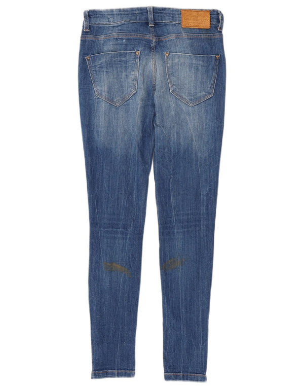 Jeans skinny da donna Zara EU 34 2XS W24 L27 Cotone blu