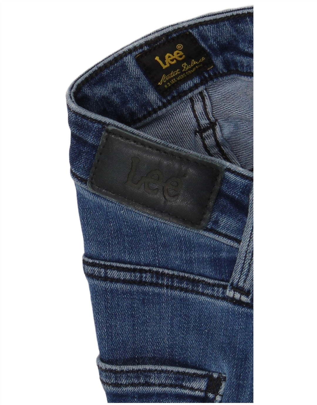 Jeans slim da donna Lee W26 L27 Blu