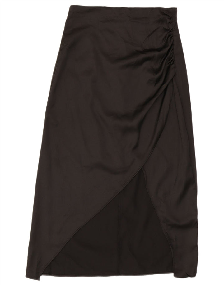Gonna midi Zara da donna piccola W26 nera