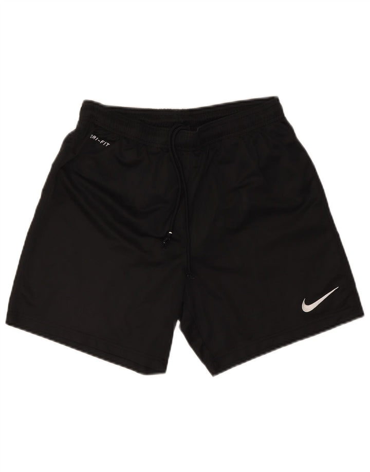 Pantaloncini sportivi Nike Dri Fit da uomo piccoli in poliestere nero