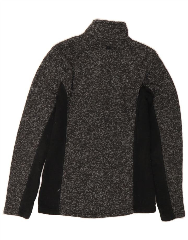 MOUNTAIN WAREHOUSE Womens Tracksuit Top Jacket UK 10 Small Black Flecked Vintage Mountain Warehouse and Second-Hand Mountain Warehouse from Messina Hembry 