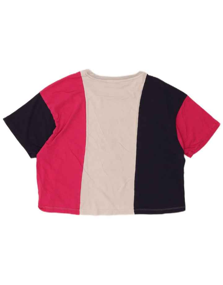 T-shirt grafica da donna FILA Top IT 42 Medium multicolore Colourblock