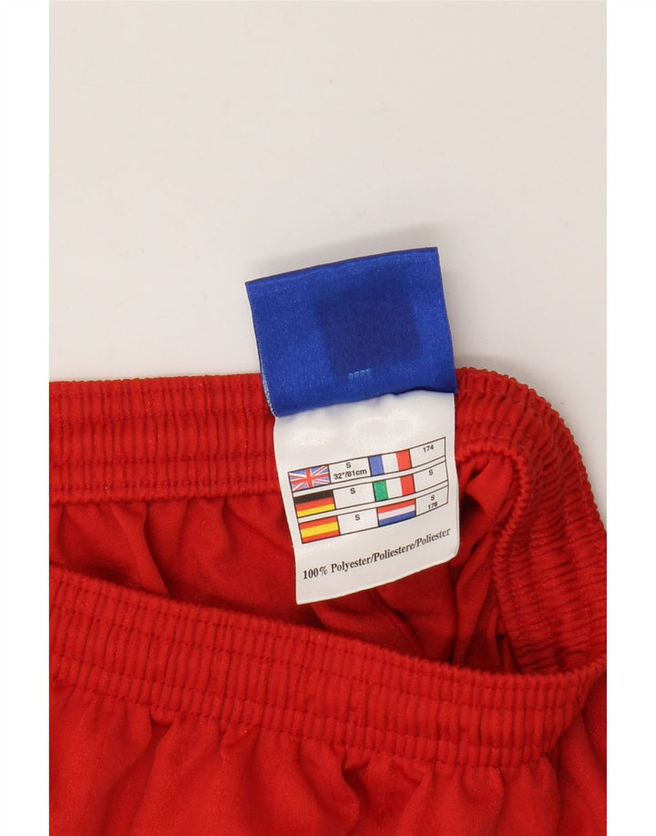 Pantaloncini sportivi Umbro da uomo piccoli in poliestere rosso