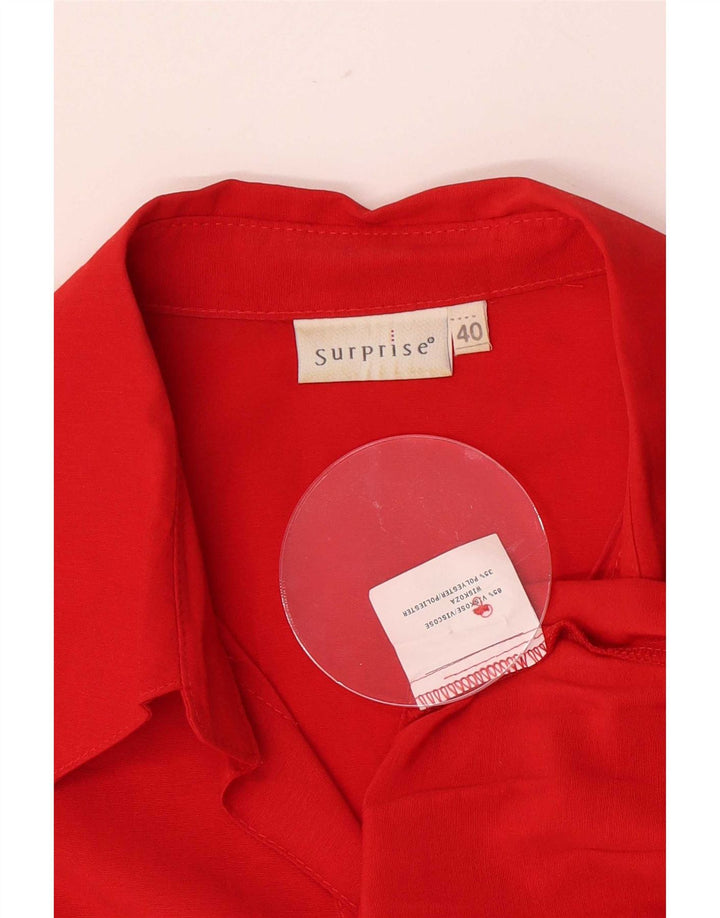 Camicia da donna con maniche a 3/4 SURPRISE EU 40 Viscosa rossa media