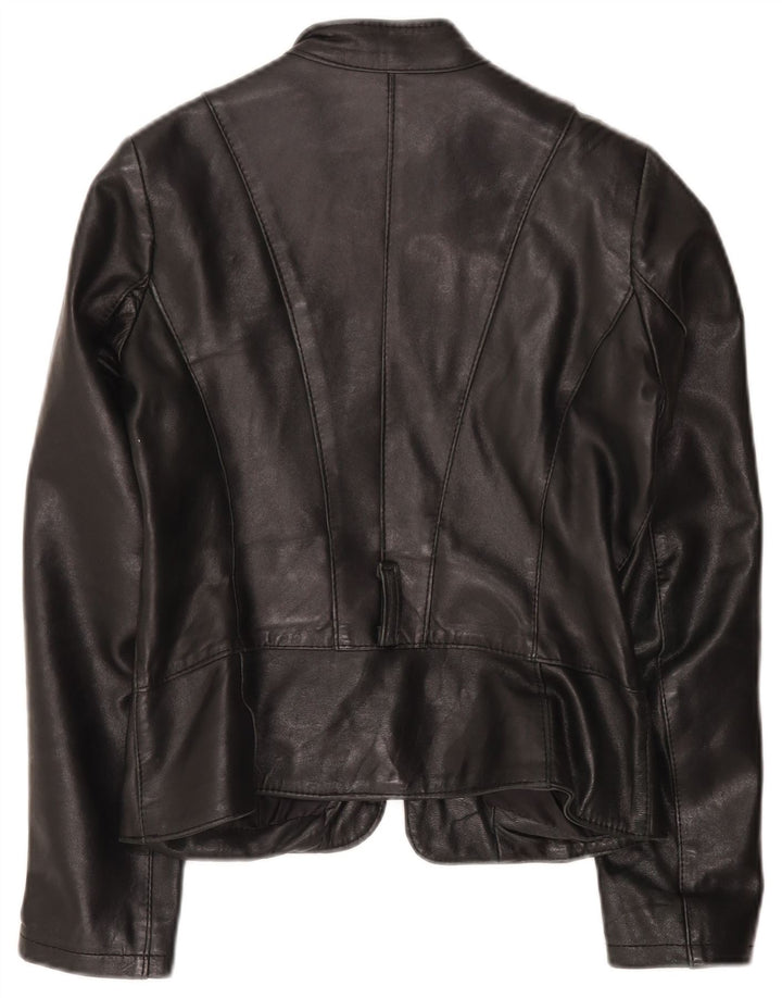 Giacca in pelle da donna Bata and More IT 44 media pelle nera