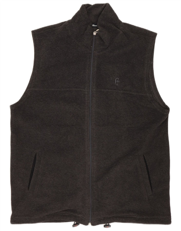 Gilet in pile da donna Eddie Bauer UK 20 2XL poliestere nero