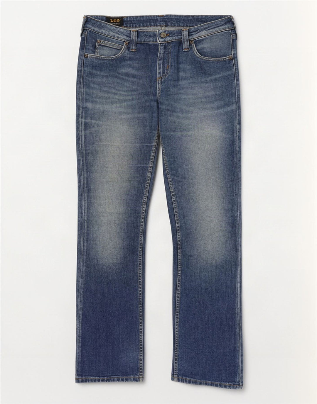 Jeans Lee Jinx Bootcut da donna W33 L33 cotone blu