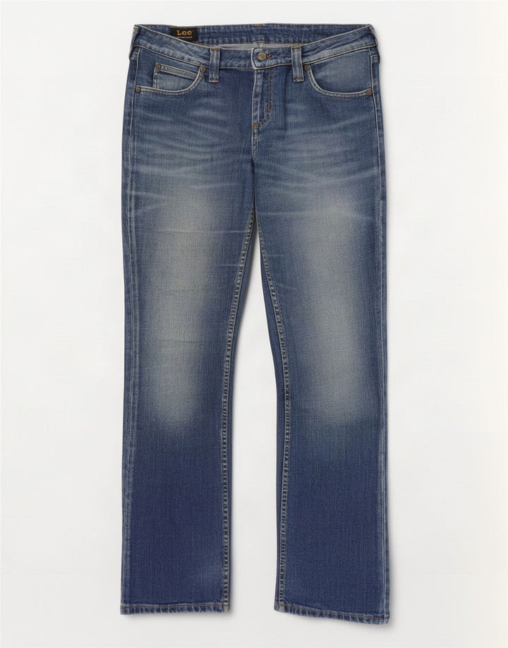 Jeans Lee Jinx Bootcut da donna W33 L33 cotone blu