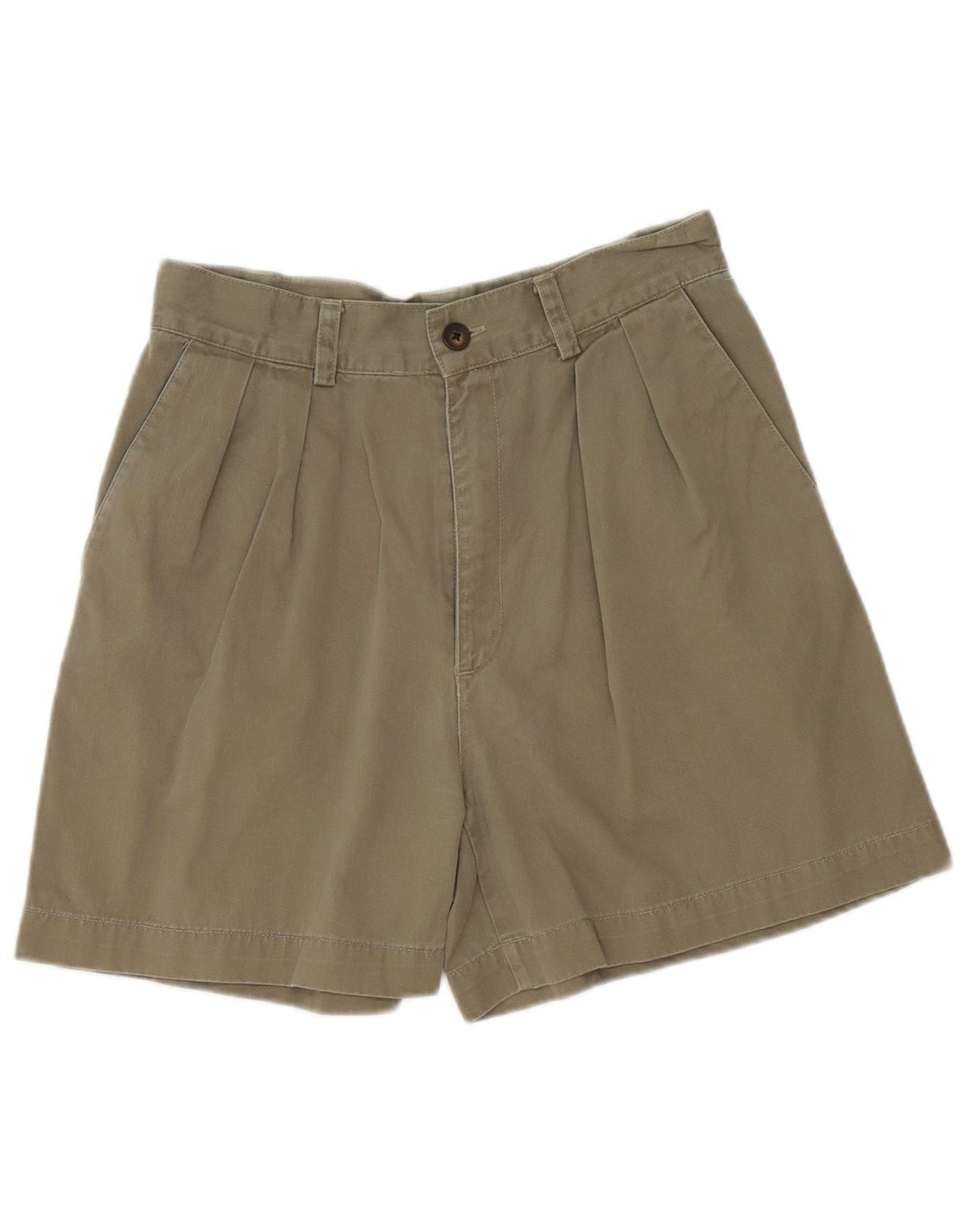 Pantaloncini chino Gap da donna con vestibilità classica US 8 Medium W30 cotone kaki