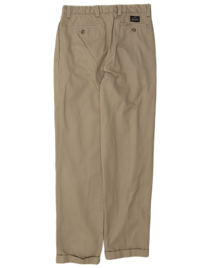 Pantaloni chino con pegging da uomo Levi's W32 L32 in cotone beige