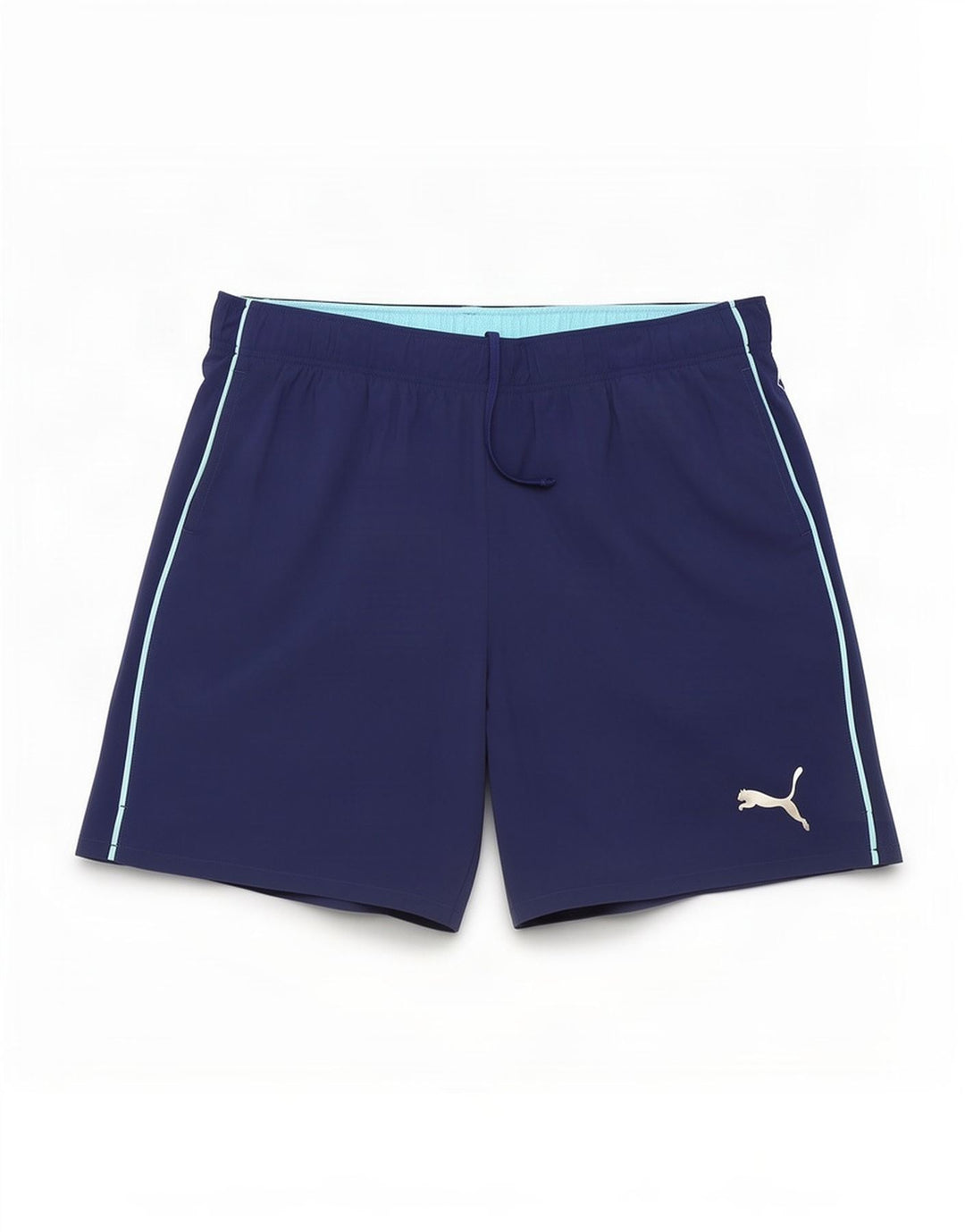 Pantaloncini sportivi da uomo Puma 2XL poliestere blu navy