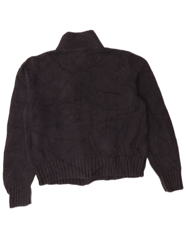 Maglione cardigan per ragazze Michael Kors 12-13 anni XL Rayon nero