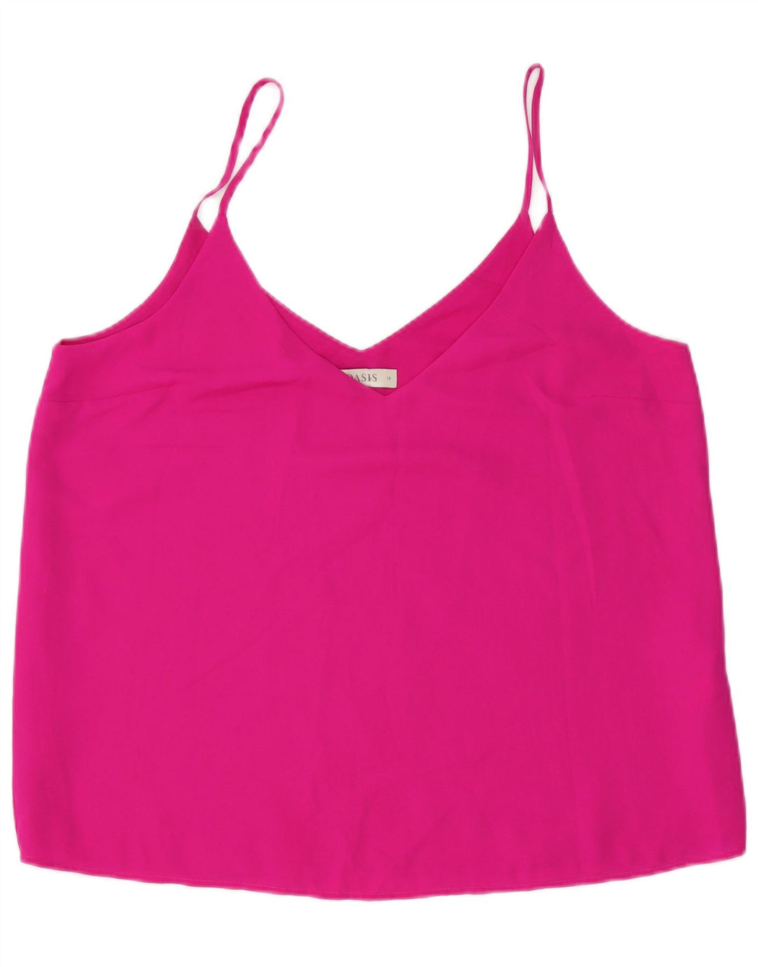 Canottiera corta da donna Oasis UK 18 XL poliestere rosa