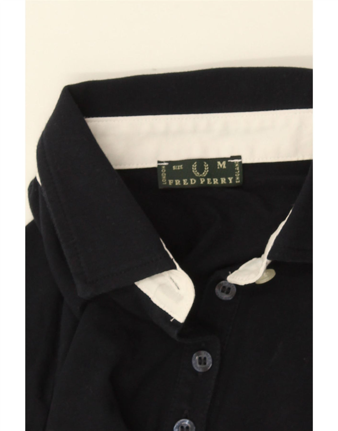 Polo a maniche lunghe da donna Fred Perry UK 12 Medium Nera