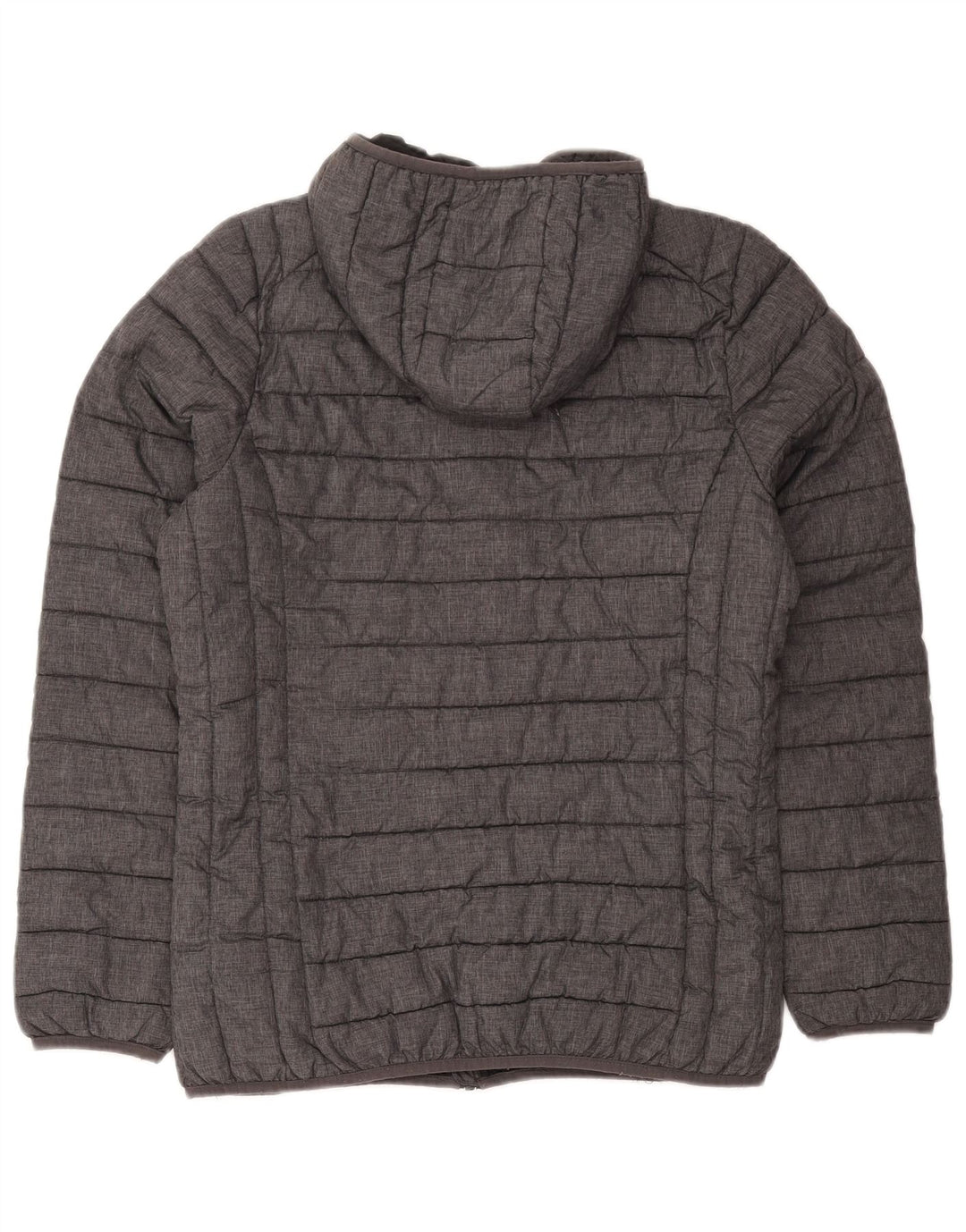 Giacca imbottita con cappuccio da donna Ellesse UK 14 Sport in poliammide grigio medio