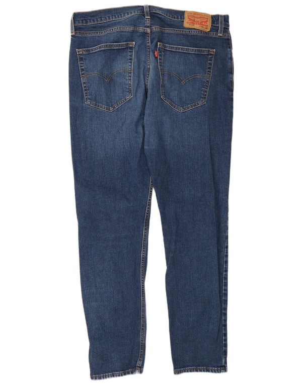 Jeans Levi's Uomo 512 Slim Tapered W36 L32 Cotone Blu