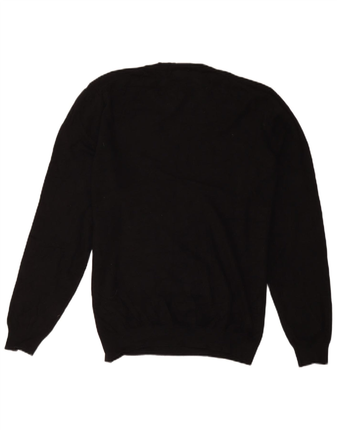 Maglione maglione girocollo da donna Zara UK 14 grande nero