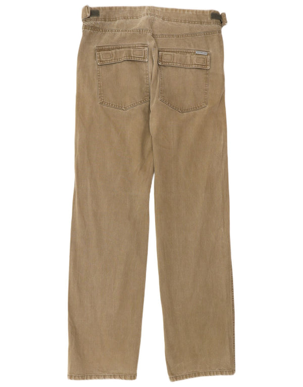 Jeans dritti da uomo Calvin Klein W34 L34 Marrone