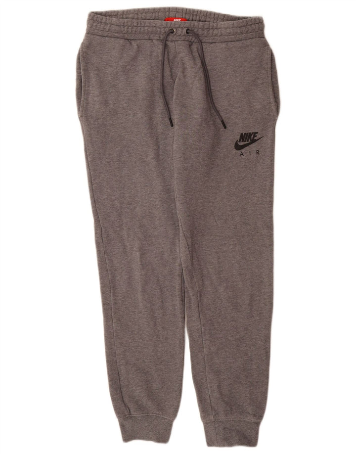 Pantaloni da tuta da uomo Nike Joggers in cotone chiazzato grigio medio