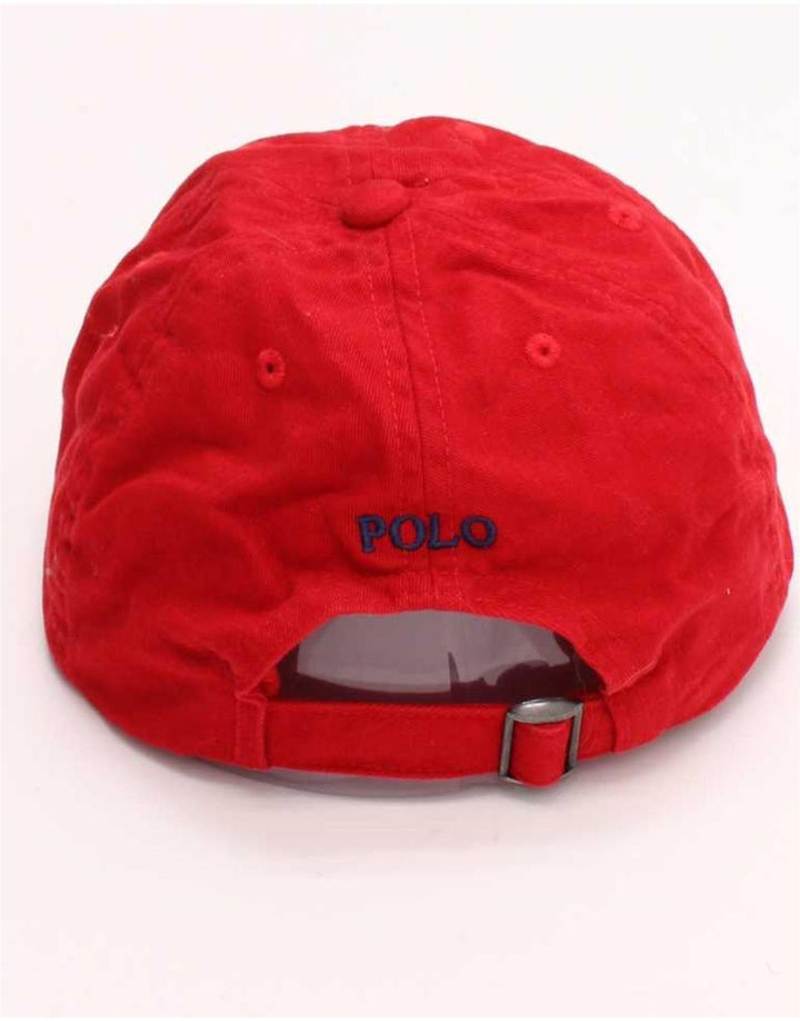 Berretto da baseball per ragazzi Polo Ralph Lauren Taglia unica 4-7 anni Cotone rosso