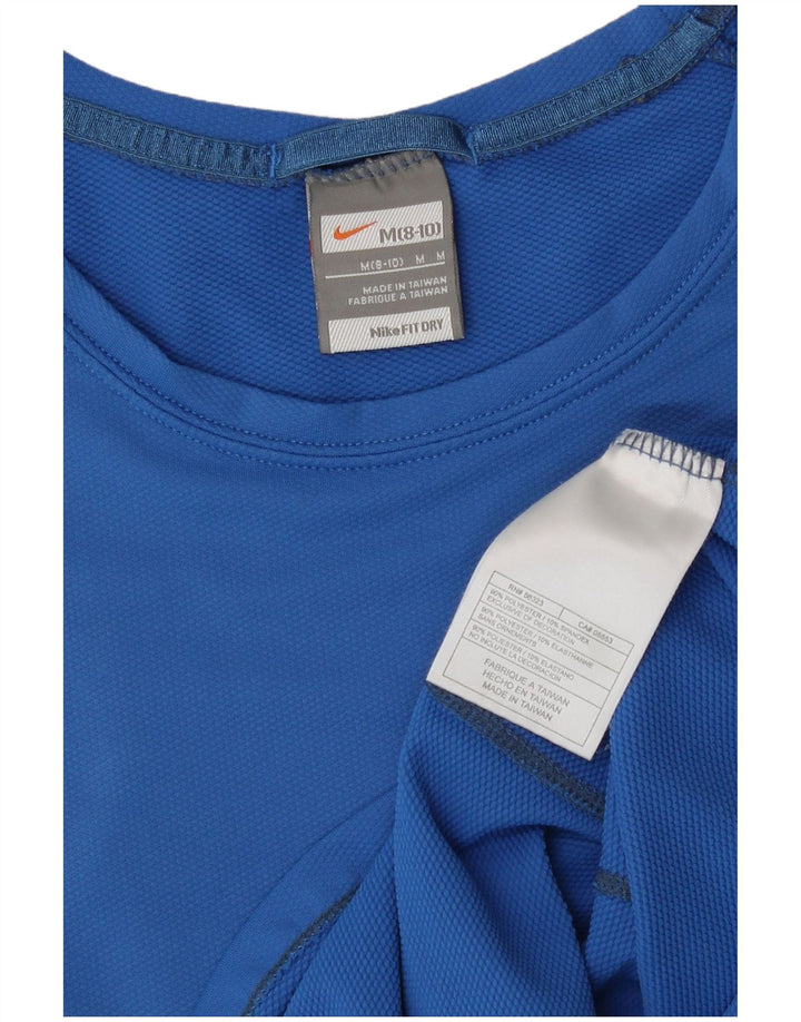 Canotta Nike da donna US 8/10 poliestere blu medio