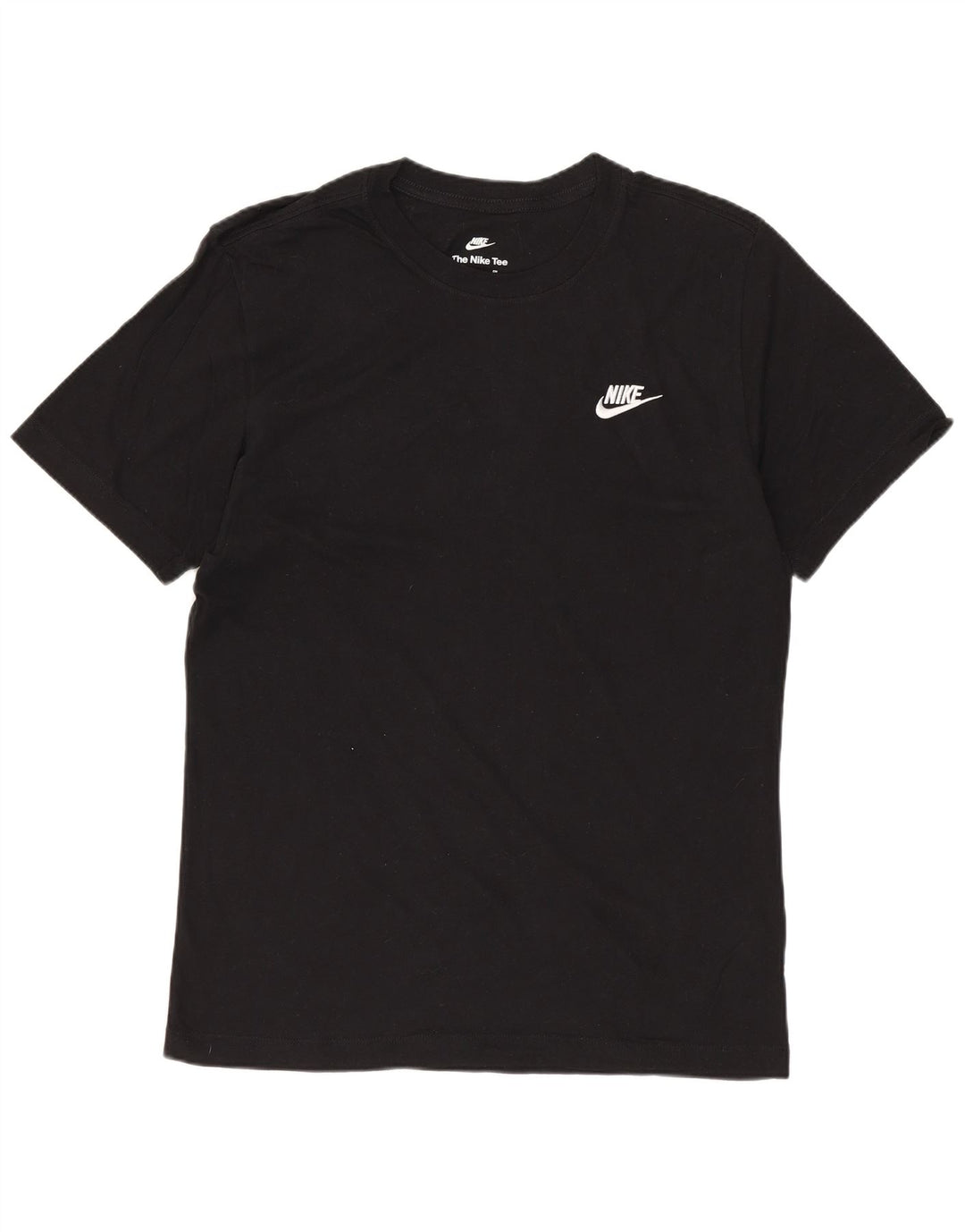 T-shirt da uomo NIKE Top piccola in cotone nero