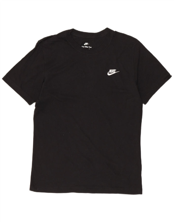 T-shirt da uomo NIKE Top piccola in cotone nero