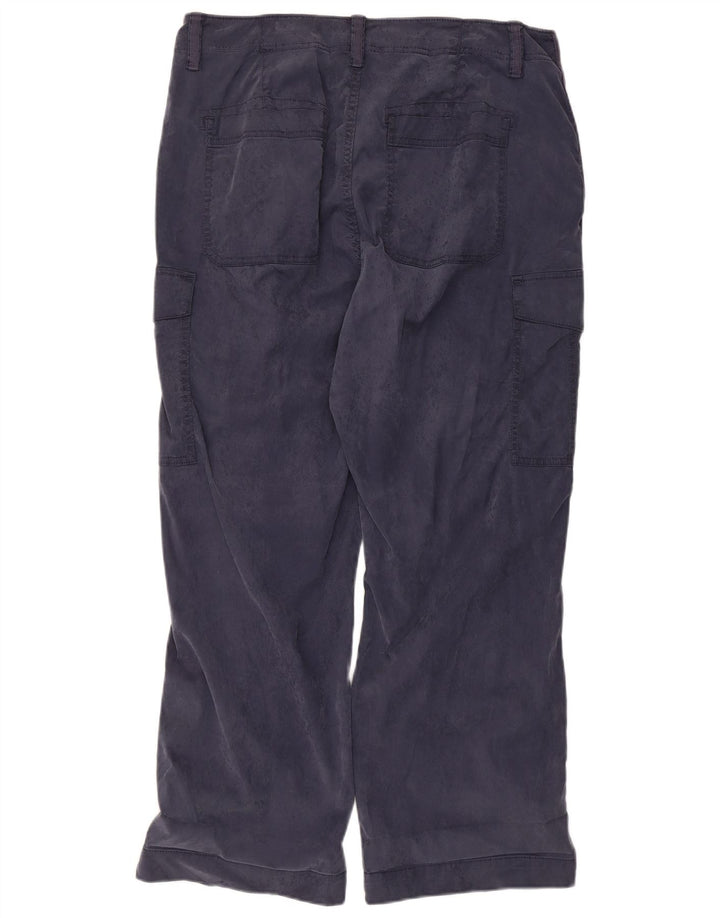 Pantaloni cargo da donna Marks & Spencer US 16 Large W34 L27 Blu Navy