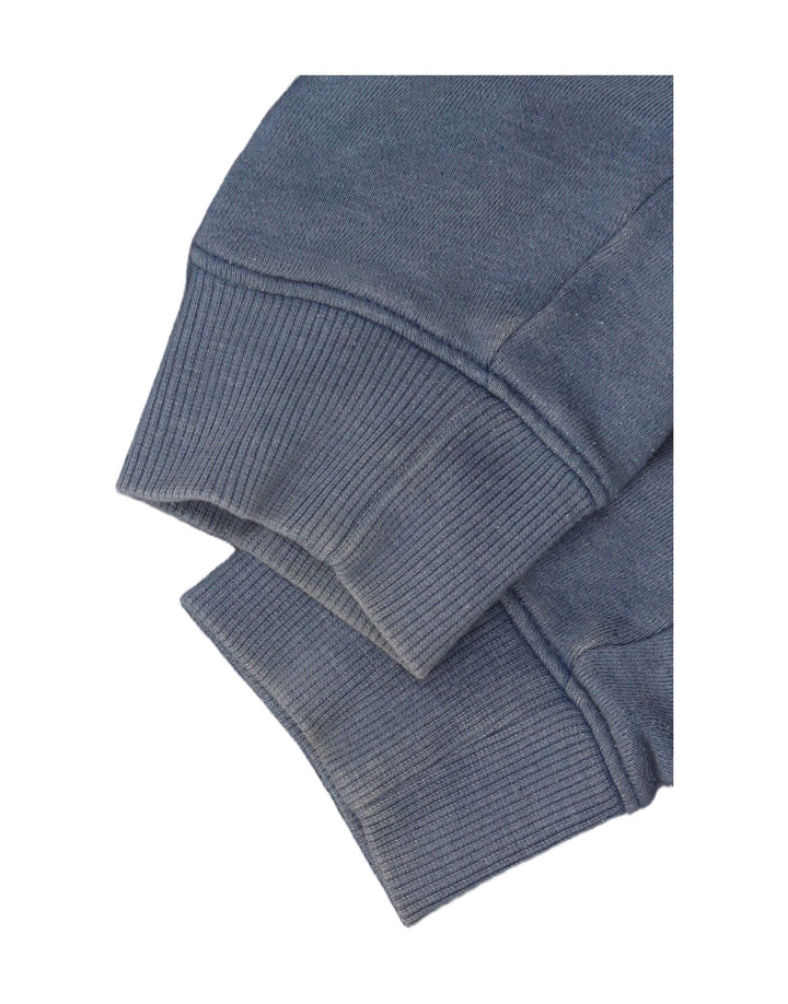 Felpa con cappuccio grafica da uomo Helly Hansen grande cotone blu