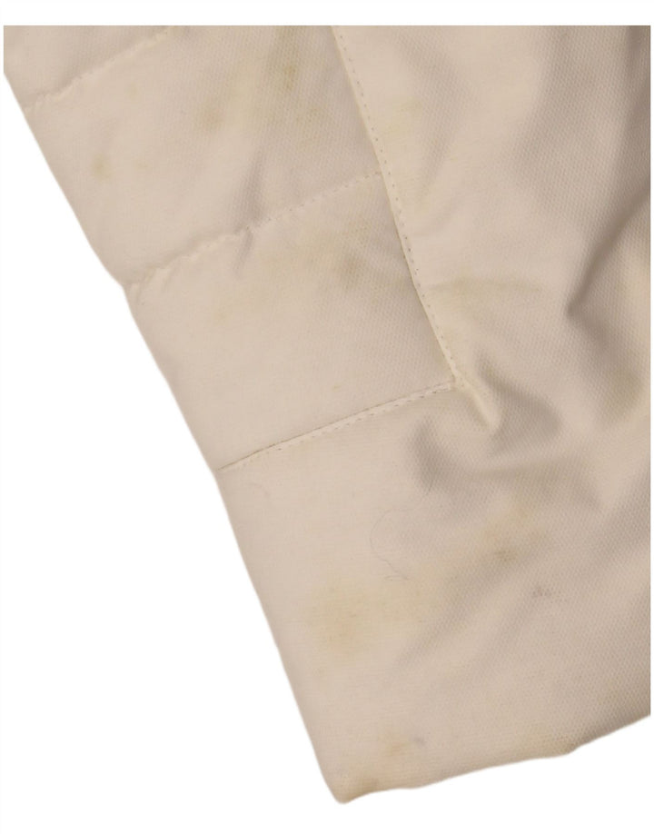 Giacca imbottita con cappuccio da donna Helly Hansen UK 12 nylon bianco medio