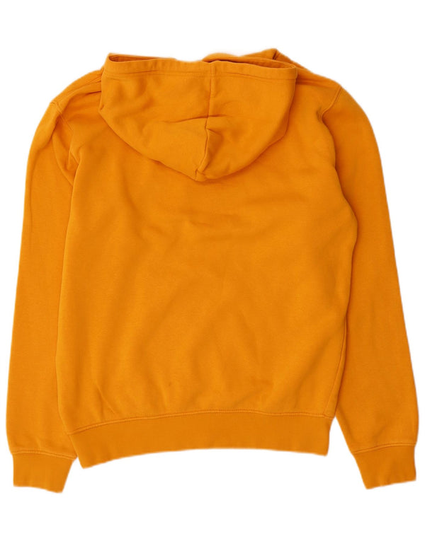 Maglione con cappuccio grafico da uomo Champion piccolo in cotone giallo