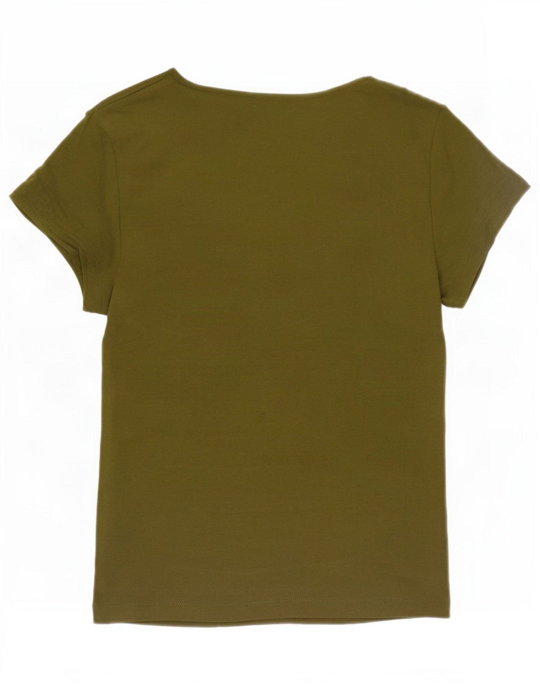 Maglietta da donna Marks & Spencer Top UK 10 piccola in cotone kaki
