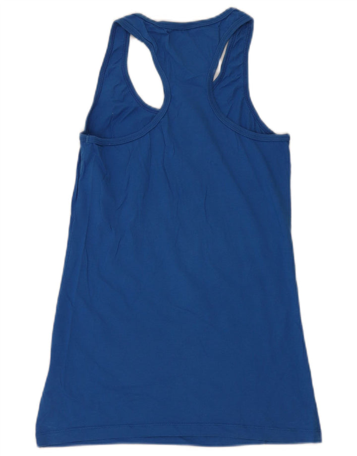 Canotta grafica Nike da donna slim fit UK 12/14 Blu medio