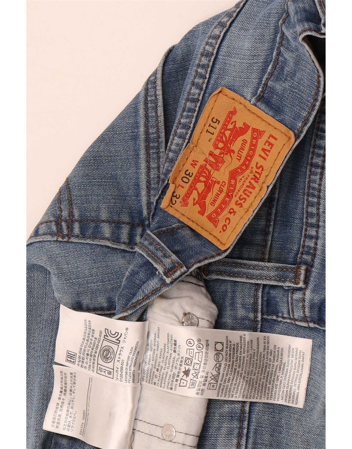 Jeans Levi's Uomo 511 Slim W30 L32 Cotone Blu