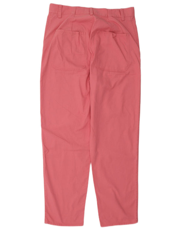 Pantaloni chino dritti a vita alta da donna COS EU 40 Medium W30 L27 Rosa
