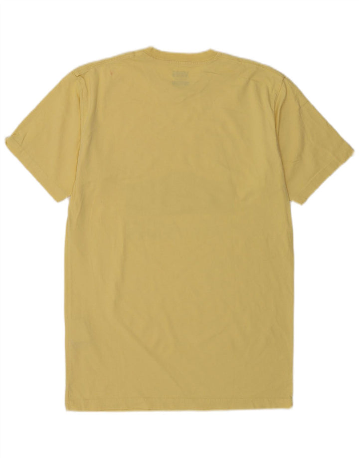 T-shirt grafica da uomo con vestibilità classica Vans, cotone giallo medio