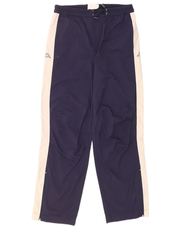 Pantaloni da tuta con grafica Kappa da uomo, colore blu navy medio