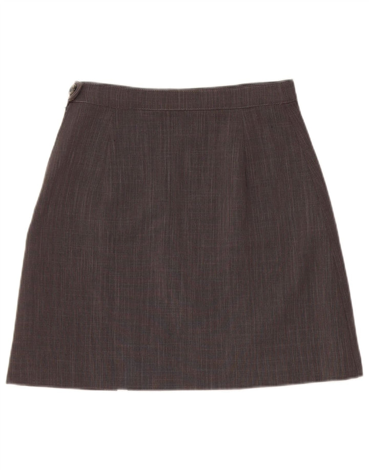 Gonna a trapezio da donna VINTAGE W26 piccola grigia