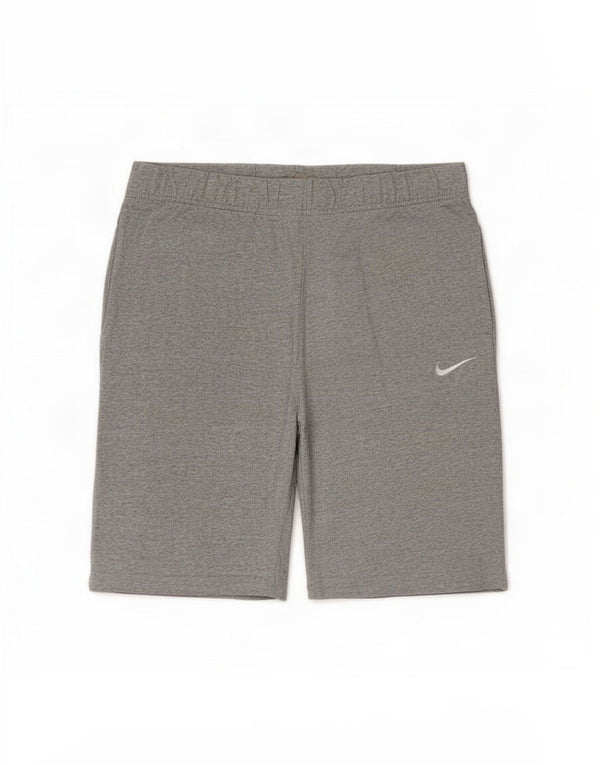 Pantaloncini sportivi Nike da uomo piccoli in cotone grigio