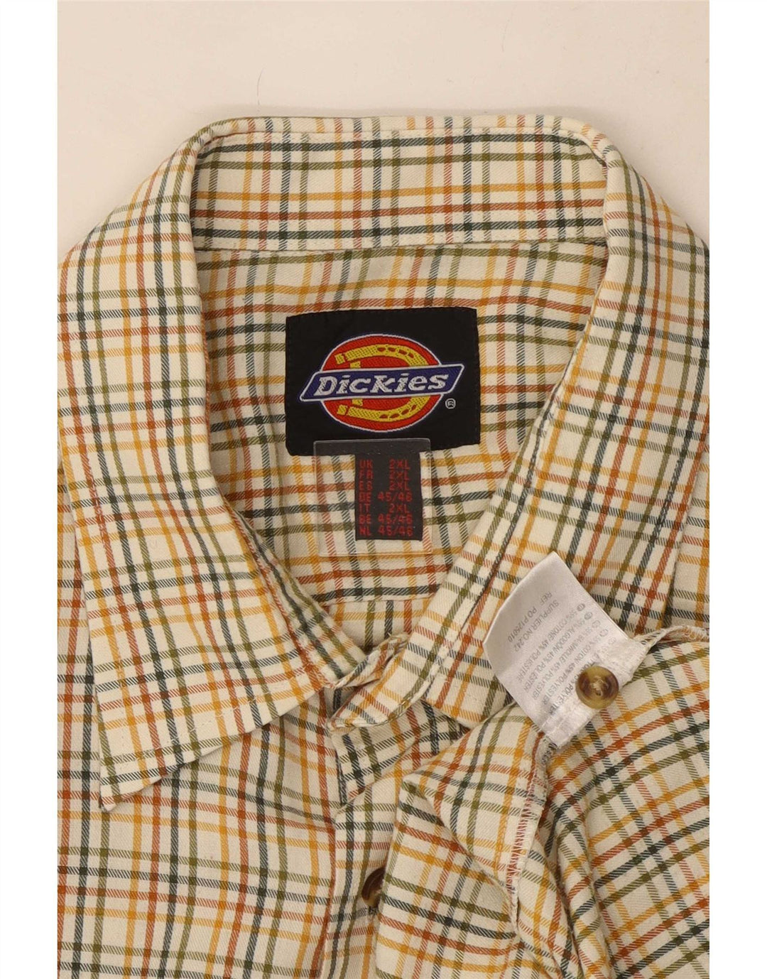 Dickies Camicia in flanella da uomo 2XL Cotone a quadri multicolore