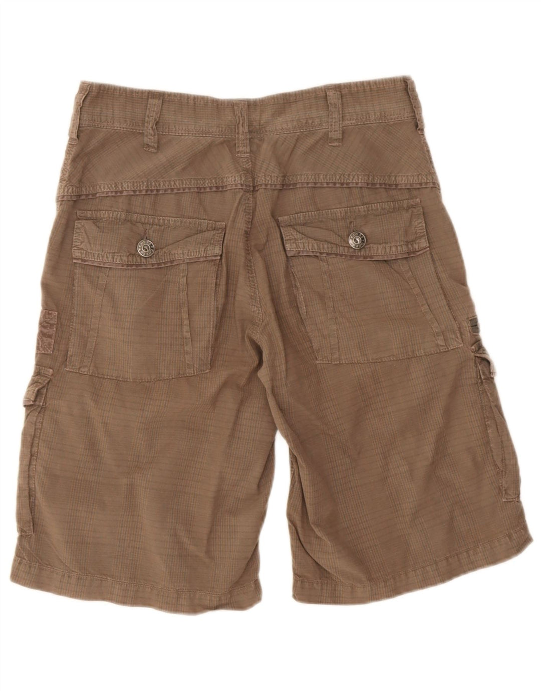 Pantaloncini cargo da uomo Guess W29 piccoli in cotone marrone