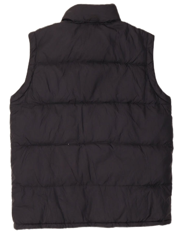 Gilet imbottito con cappuccio da uomo KAPPA UK 38 medio nylon nero
