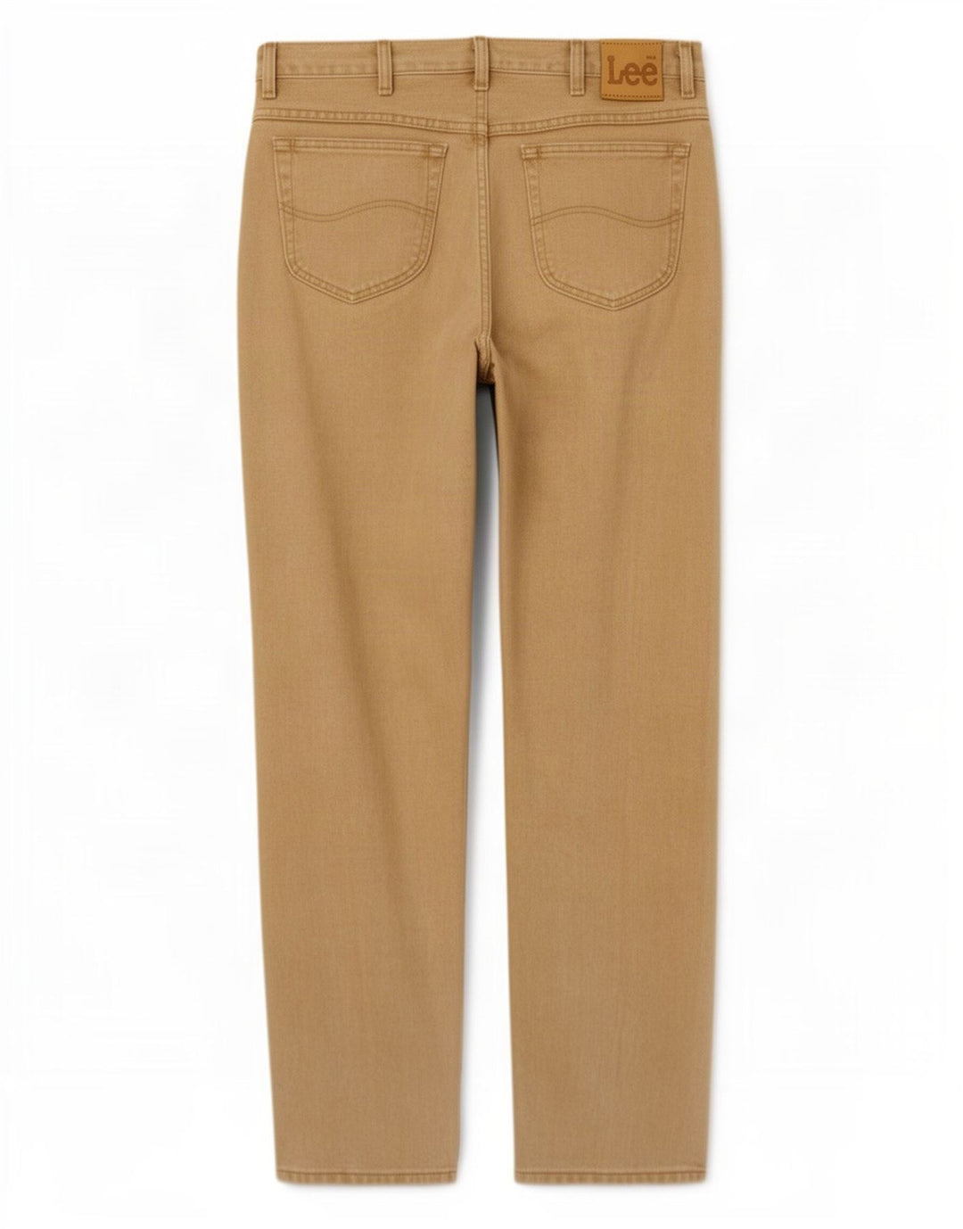 Jeans dritti da uomo Lee W38 L34 cotone beige