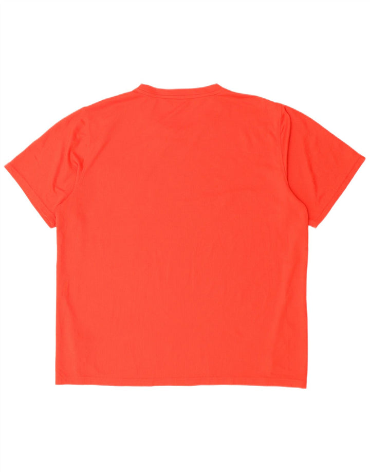 Puma T-shirt grafica da uomo Top XL Rosso Poliestere Sport