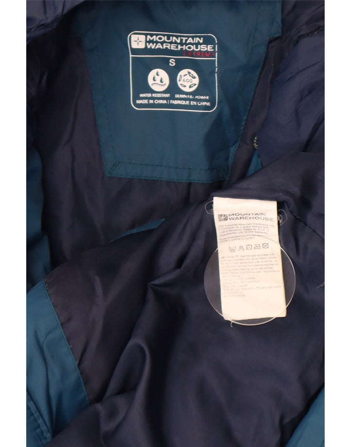 Giacca imbottita con cappuccio da uomo Mountain Warehouse UK 36 Small Blue Colourblock